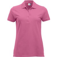 CLIQUE Classic Marion Poloshirt Damen 250 - helles pink L von CLIQUE
