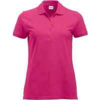 CLIQUE Classic Marion Poloshirt Damen 300 - pink S von CLIQUE