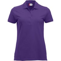 CLIQUE Classic Marion Poloshirt Damen 44 - lila XXL von CLIQUE