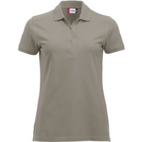 CLIQUE Classic Marion Poloshirt Damen 94 - silber XS von CLIQUE