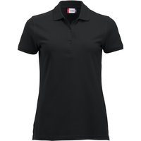 CLIQUE Classic Marion Poloshirt Damen 99 - schwarz XL von CLIQUE