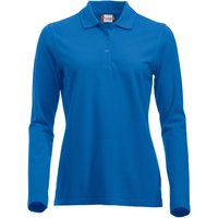 CLIQUE Classic Marion langarm Poloshirt Damen 55 - royalblau L von CLIQUE