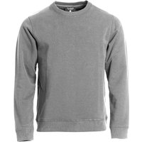 CLIQUE Classic Roundneck Sweatshirt 95 - grau meliert L von CLIQUE