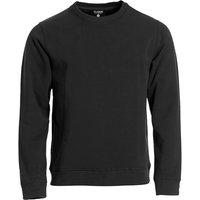 CLIQUE Classic Roundneck Sweatshirt 99 - schwarz L von CLIQUE