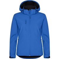 CLIQUE Classic Softshelljacke mit Kapuze Damen 55 - royalblau S von CLIQUE