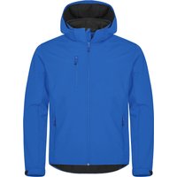 CLIQUE Classic Softshelljacke mit Kapuze Herren 55 - royalblau S von CLIQUE