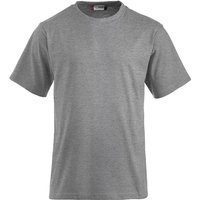 CLIQUE Classic T-Shirt 95 - graumeliert XS von CLIQUE