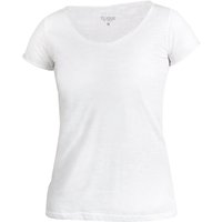 CLIQUE Derby T-Shirt Damen 07 - stein weiß L von CLIQUE