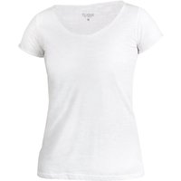 CLIQUE Derby T-Shirt Damen 07 - stein weiß S von CLIQUE