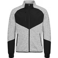 CLIQUE Haines Fleecejacke Herren 92 - asche S von CLIQUE