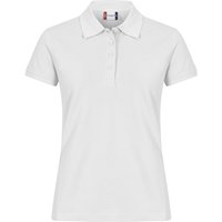 CLIQUE Heavy Premium Poloshirt Damen 00 - weiß XL von CLIQUE