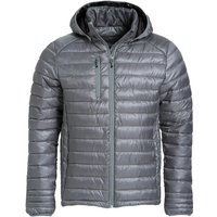 CLIQUE Hudson Steppjacke Herren 90 - grau L von CLIQUE