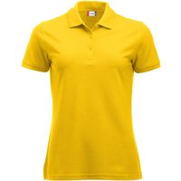 CLIQUE Manhattan Poloshirt Damen 10 - lemon L von CLIQUE