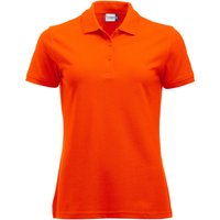 CLIQUE Manhattan Poloshirt Damen 170 - visibility orange L von CLIQUE
