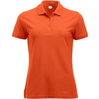 CLIQUE Manhattan Poloshirt Damen 18 - orange L von CLIQUE
