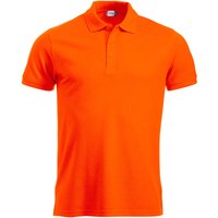 CLIQUE Manhattan Poloshirt Herren 170 - visibility orange XXL von CLIQUE