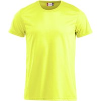 CLIQUE Neon T-Shirt Herren 101 - neon gelb XS von CLIQUE