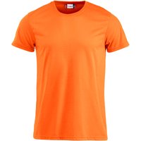 CLIQUE Neon T-Shirt Herren 171 - neon orange S von CLIQUE