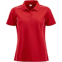 CLIQUE New Alpena Piqué Poloshirt Damen 35 - rot L von CLIQUE