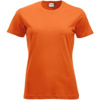 CLIQUE New Classic T-Shirt Damen 18 - blutorange S von CLIQUE