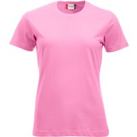 CLIQUE New Classic T-Shirt Damen 250 - helles pink S von CLIQUE