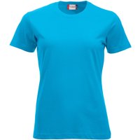 CLIQUE New Classic T-Shirt Damen 54 - türkis XS von CLIQUE