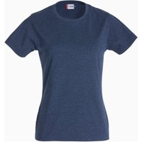 CLIQUE New Classic T-Shirt Damen 565 - blaumeliert XS von CLIQUE