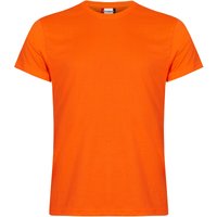 CLIQUE New Classic T-Shirt Herren 170 - visibility orange M von CLIQUE