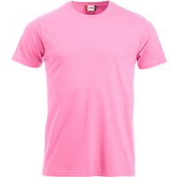 CLIQUE New Classic T-Shirt Herren 250 - helles pink XS von CLIQUE