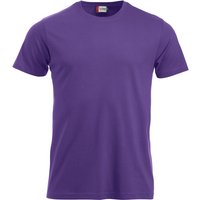 CLIQUE New Classic T-Shirt Herren 44 - lila M von CLIQUE