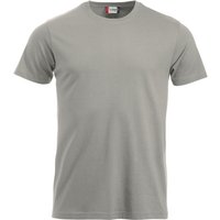 CLIQUE New Classic T-Shirt Herren 94 - silber XS von CLIQUE