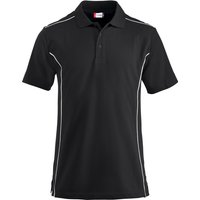 CLIQUE New Conway Piqué Poloshirt Herren 99 - schwarz S von CLIQUE