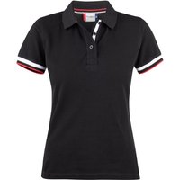 CLIQUE Newton Poloshirt Damen 99 - schwarz L von CLIQUE