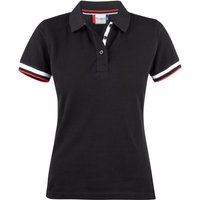 CLIQUE Newton Poloshirt Damen 99 - schwarz XL von CLIQUE