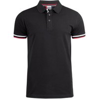 CLIQUE Newton Poloshirt Herren 99 - schwarz XL von CLIQUE