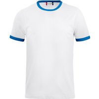 CLIQUE Nome T-Shirt 0055 - weiß/royalblau XXL von CLIQUE