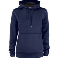 CLIQUE Oakdale Trainings-Hoodie Damen 580 - dunkelblau XL von CLIQUE