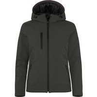 CLIQUE Padded Softshelljacke mit Kapuze Damen 945 - dunkelgrau S von CLIQUE