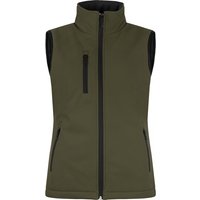 CLIQUE Padded Softshellweste Damen 75 - jagdgrün L von CLIQUE