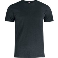 CLIQUE Slub T-Shirt Herren 99 - schwarz S von CLIQUE
