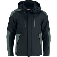 CLIQUE Stafford Trekkingjacke Herren 96 - schwarz/ grau 3XL von CLIQUE