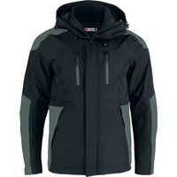 CLIQUE Stafford Trekkingjacke Herren 96 - schwarz/ grau L von CLIQUE