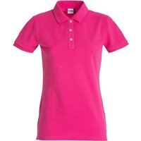 CLIQUE Stretch Premium Poloshirt Damen 300 - pink M von CLIQUE
