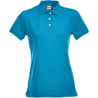 CLIQUE Stretch Premium Poloshirt Damen 54 - türkis L von CLIQUE