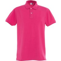 CLIQUE Stretch Premium Poloshirt Herren 300 - pink XL von CLIQUE