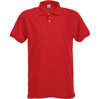 CLIQUE Stretch Premium Poloshirt Herren 35 - rot 3XL von CLIQUE