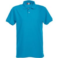 CLIQUE Stretch Premium Poloshirt Herren 54 - türkis 3XL von CLIQUE