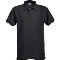 CLIQUE Stretch Premium Poloshirt Herren 99 - schwarz 4XL von CLIQUE
