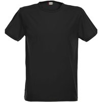 CLIQUE Stretch T-Shirt Herren 99 - schwarz M von CLIQUE