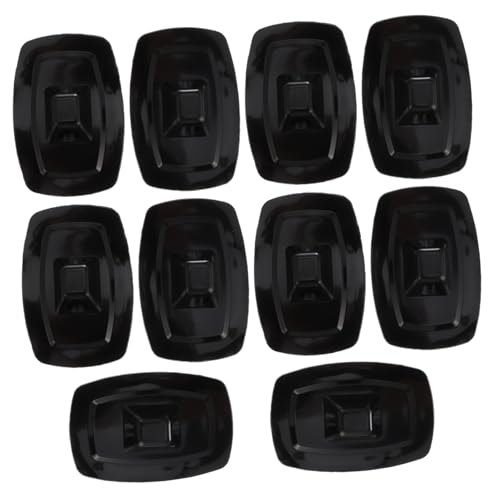 CLISPEED 10 Stück Teiliges Kajak Befestigungsset Kunststoff Halter Motorhalterung Sitz Haken Bootsseil Clip für Schlauchboote Kanus und Ruderboote Langlebig und Witterungsbeständig von CLISPEED
